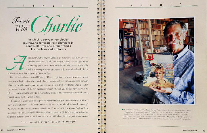 Travels With Charlie
National Wildlife Magazine  (Click to open)